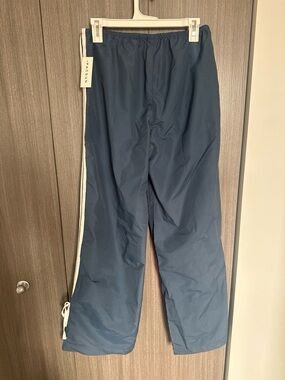 Pacsun Women’s Navy Track Pants with Side Stripe